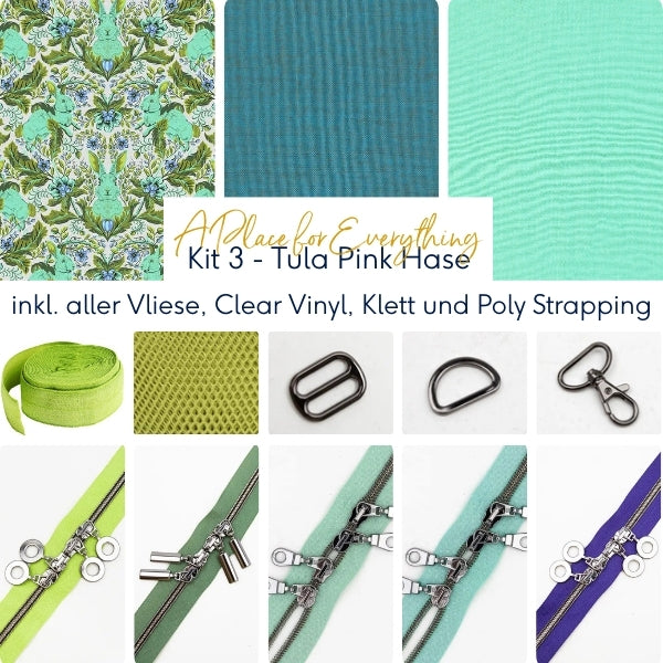 A Place for Everything - Komplett-Kit 3 - Tula Pink Hase
