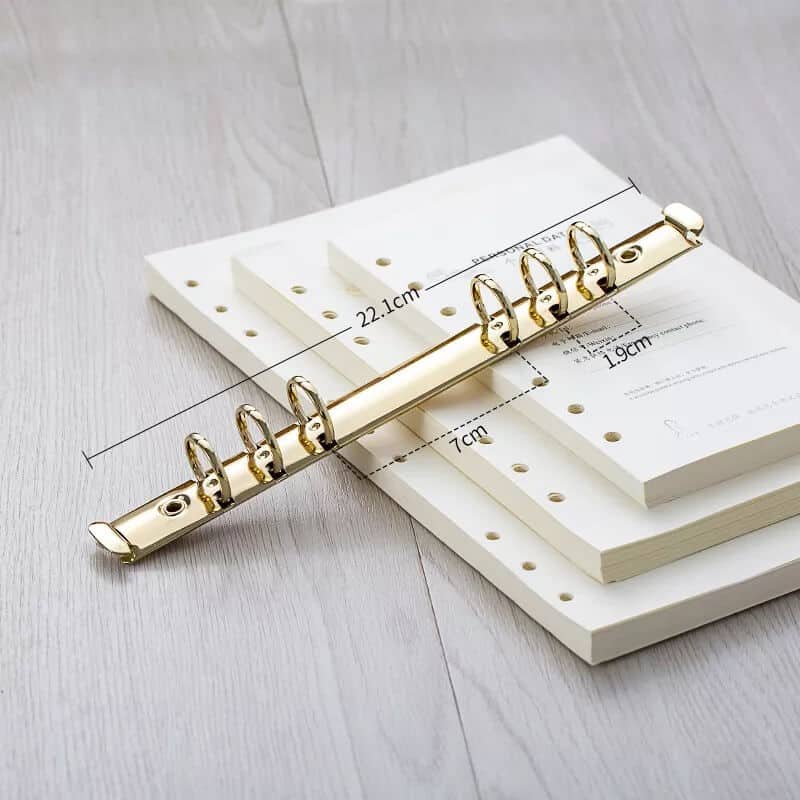 Ringbuchmechanik Gold A5