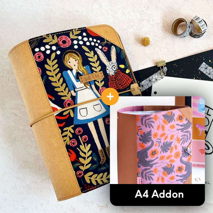 Spatzjournal Ringbuch Schnittmuster mit A4 Addon