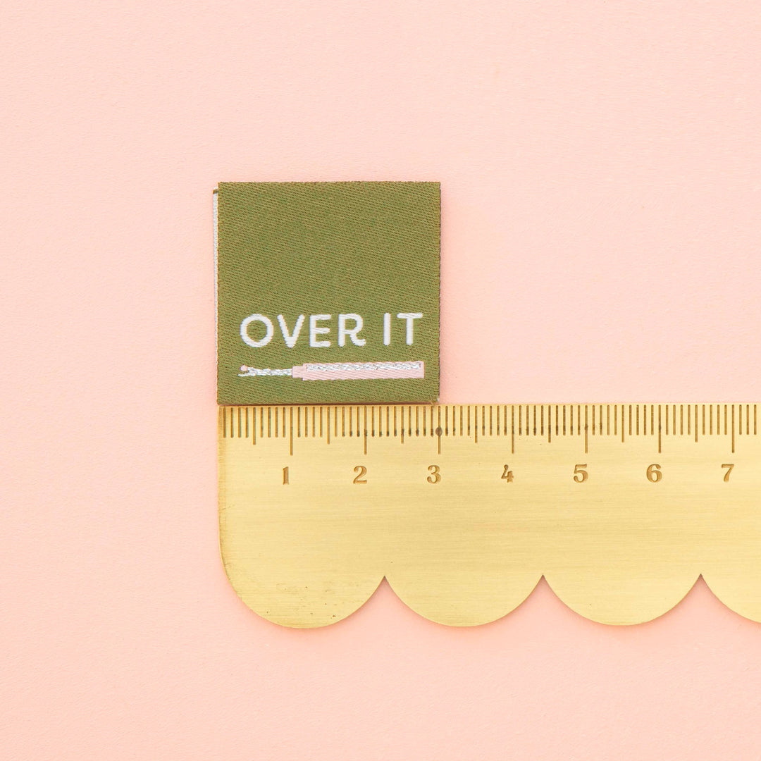 Webetiketten von Sarah Hearts: Over it Seam Ripper