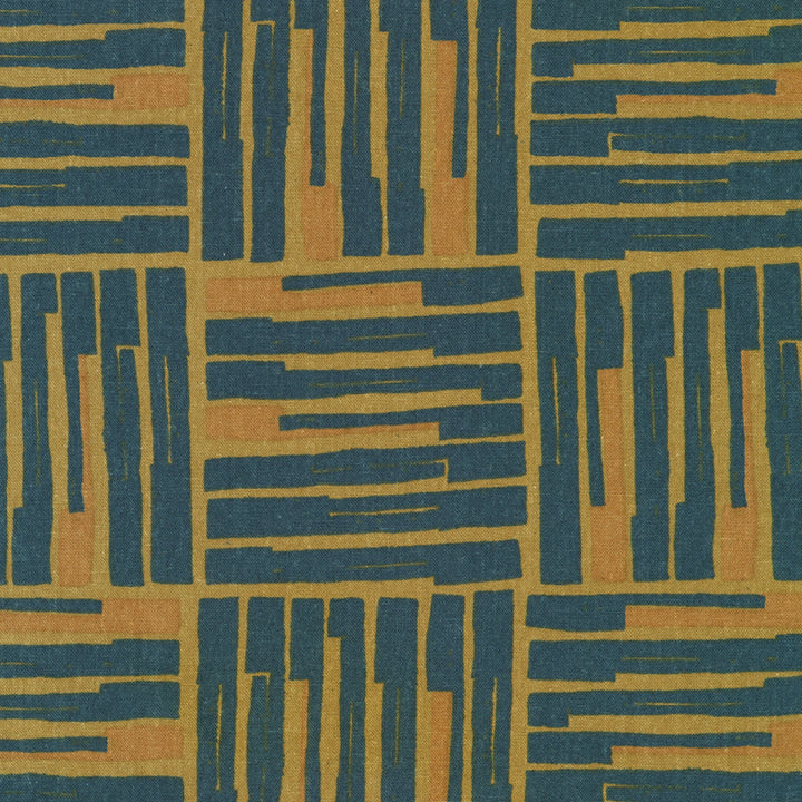 Robert Kaufmann - Anna Graham/Noodlehead - Orchard Run - Squares in Cider (Canvas)