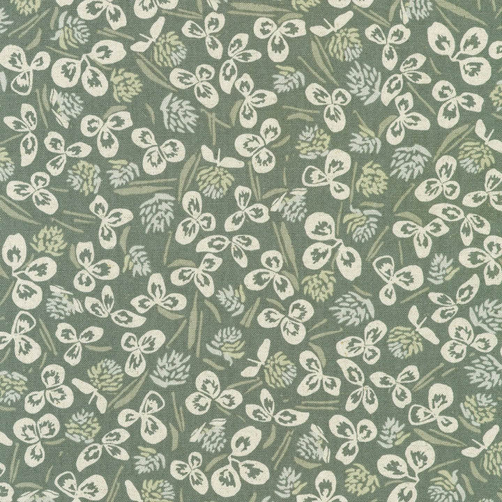 Robert Kaufmann - Anna Graham/Noodlehead - Orchard Run - Plants in Grey (Canvas)