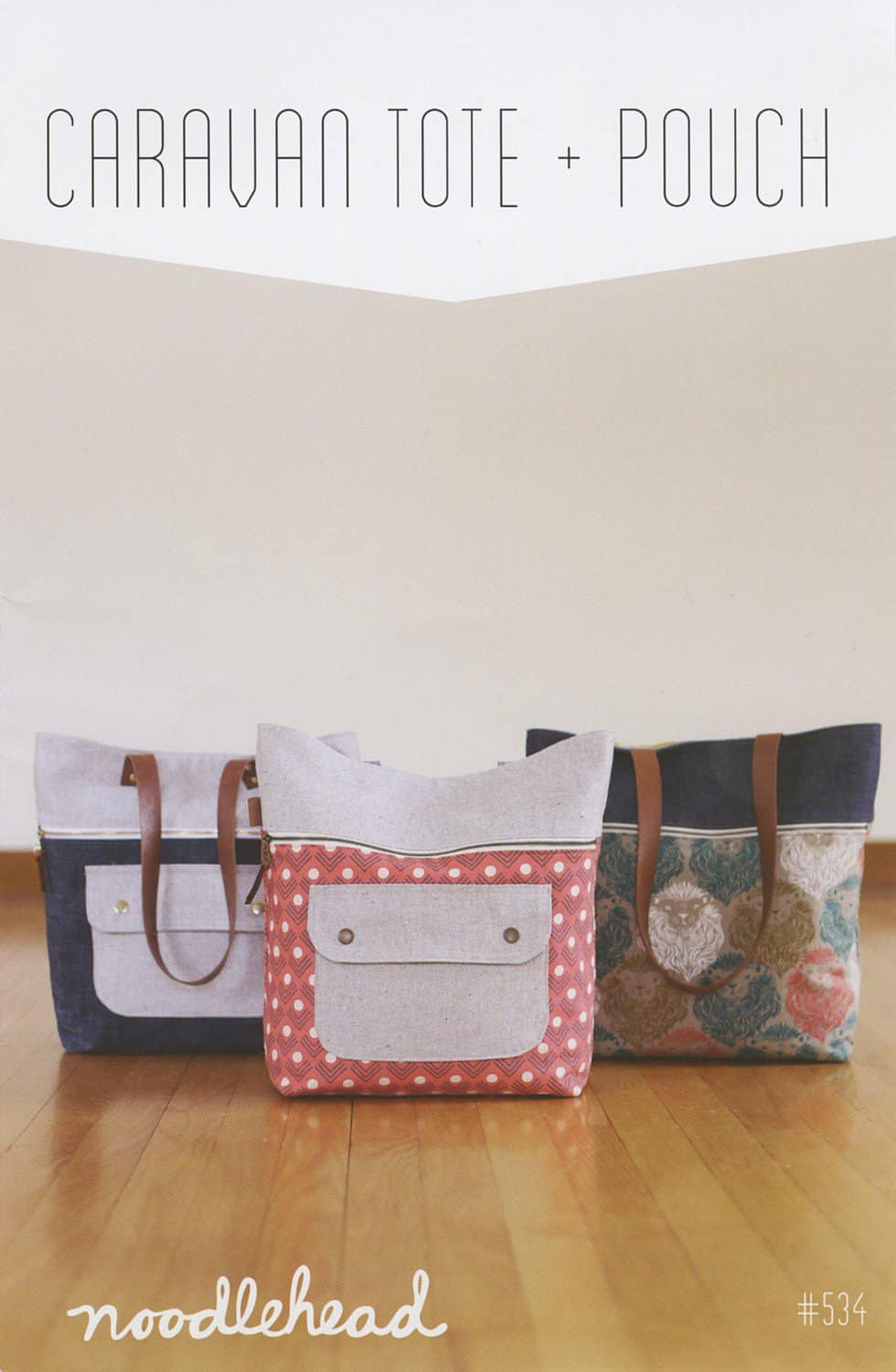 Schnittmuster "Caravan Tote" von Noodlehead (englisch)