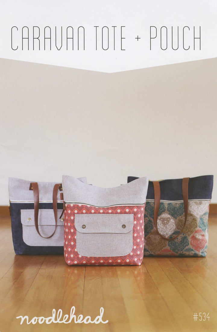 Schnittmuster "Caravan Tote" von Noodlehead (englisch)
