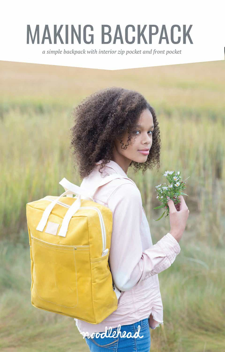 Schnittmuster "Making Backpack" von Noodlehead (englisch)