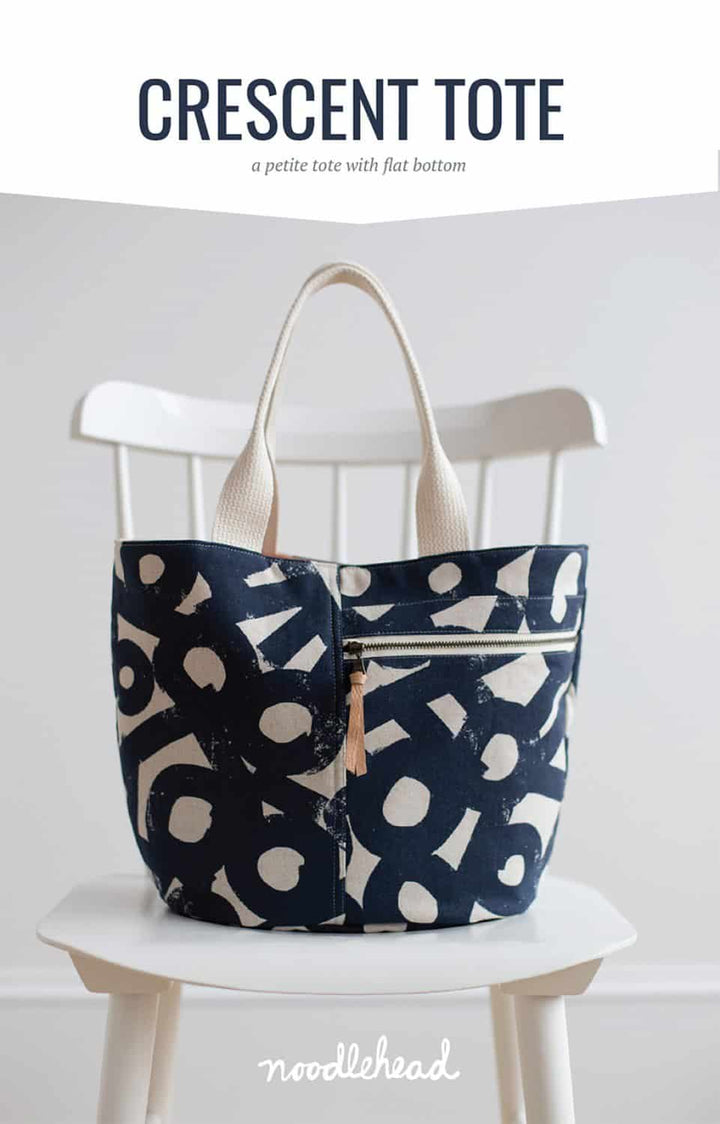 Schnittmuster "Crescent Tote" von Noodlehead (englisch)