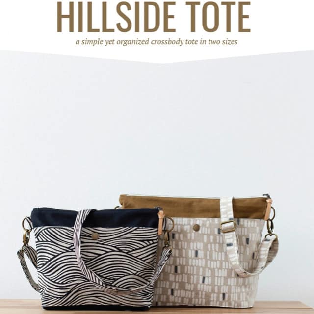 Schnittmuster "Hillside Tote" von Noodlehead (englisch)