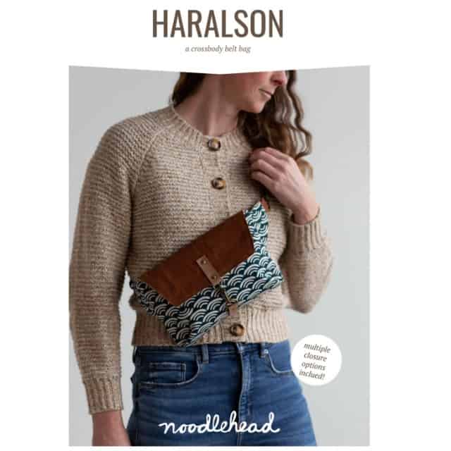 Schnittmuster "Haralson Belt Bag" von Noodhead (englisch)
