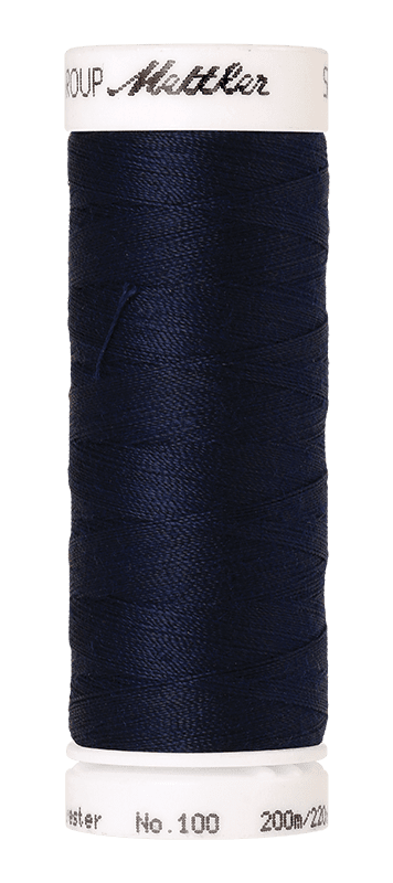 Mettler Seralon No.100 - Set mit 8 Spulen je 200 Meter