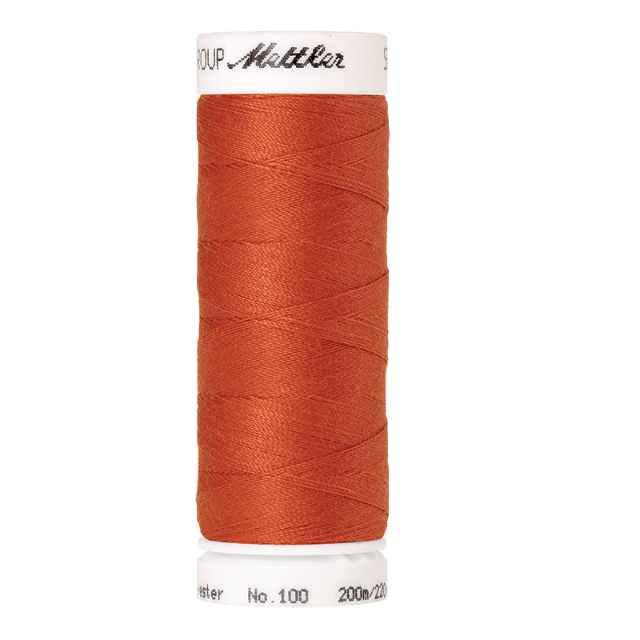 Mettler Seralon No.100 - 200 Meter - 1176 Dark Orange