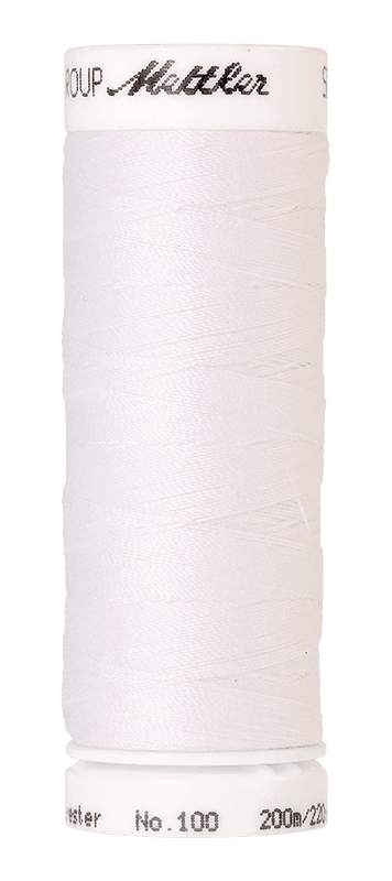 Mettler Seralon No.100 - Set mit 8 Spulen je 200 Meter