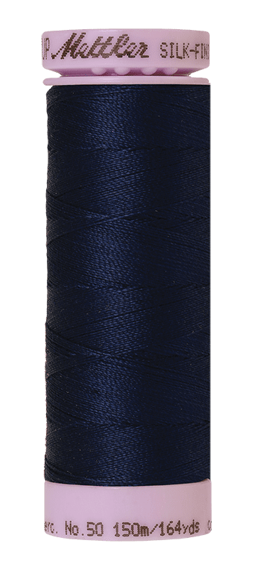 Mettler Silk-Finish Cotton 50 - Set mit 18 Spulen je 150 Meter