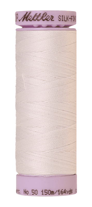 Mettler Silk-Finish Cotton 50 - Set mit 8 Spulen je 150 Meter