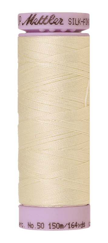 Mettler Silk-Finish Cotton 50 - Set mit 8 Spulen je 150 Meter