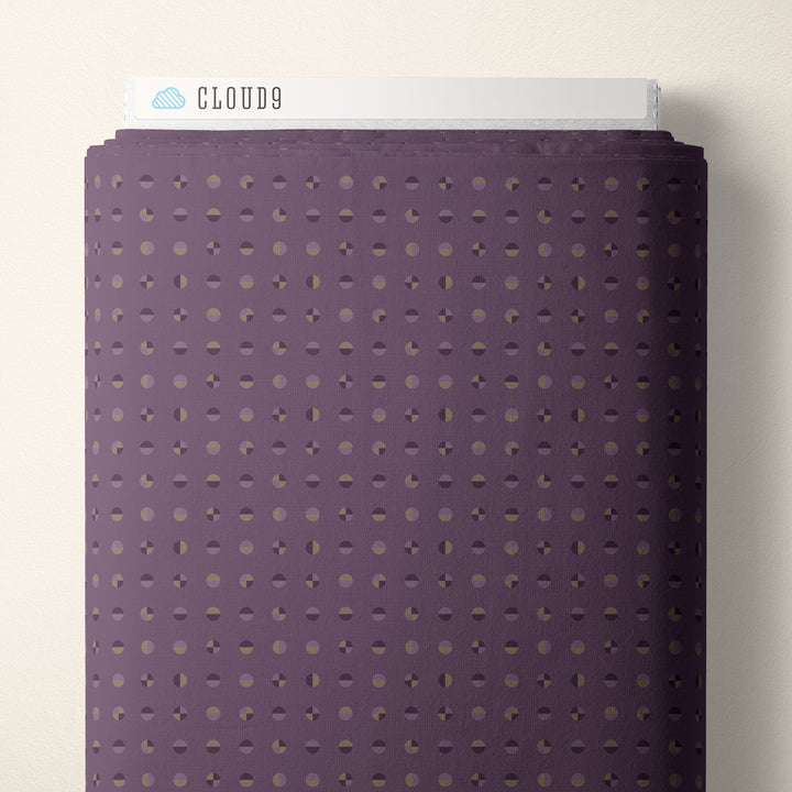 Cloud9 - Frank Lloyd Wright - American Bold - Circular in Murasaki