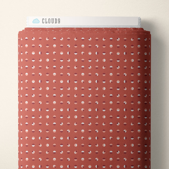 Cloud9 - Frank Lloyd Wright - American Bold - Circular in Raspberry