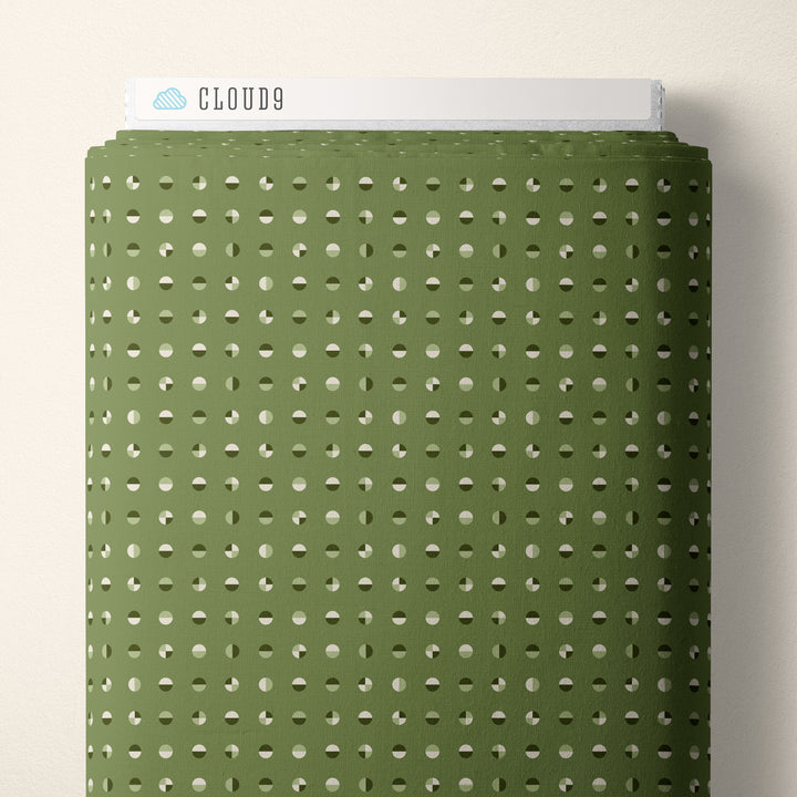 Cloud9 - Frank Lloyd Wright - American Bold - Circular in Green Olive