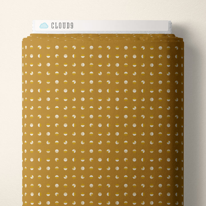 Cloud9 - Frank Lloyd Wright - American Bold - Circular in Mustard