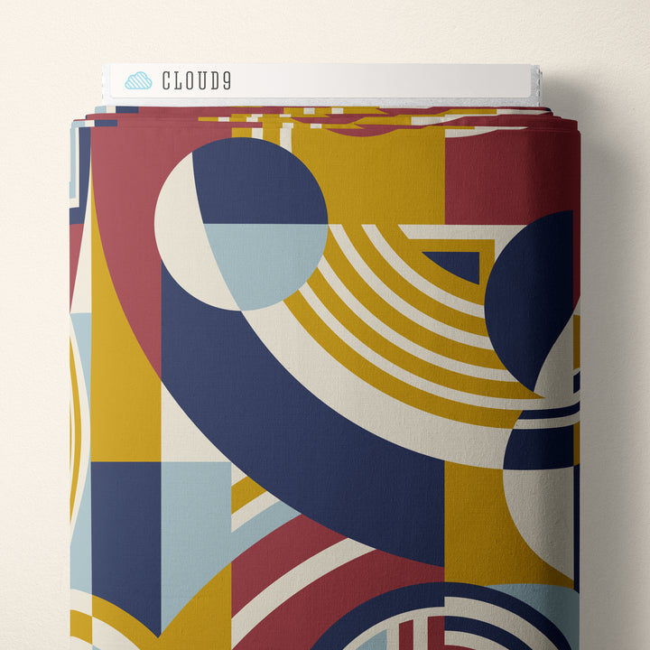 Cloud9 - Frank Lloyd Wright - American Bold - Hoffmann in Red/Navy
