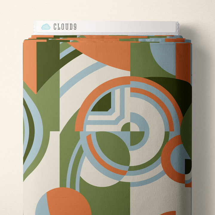 Cloud9 - Frank Lloyd Wright - American Bold - Hoffmann in Orange/Green