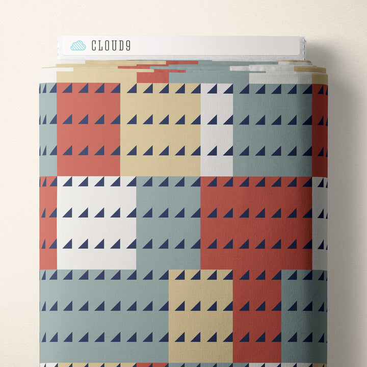 Cloud9 - Frank Lloyd Wright - American Bold - Imperial in Red/Navy