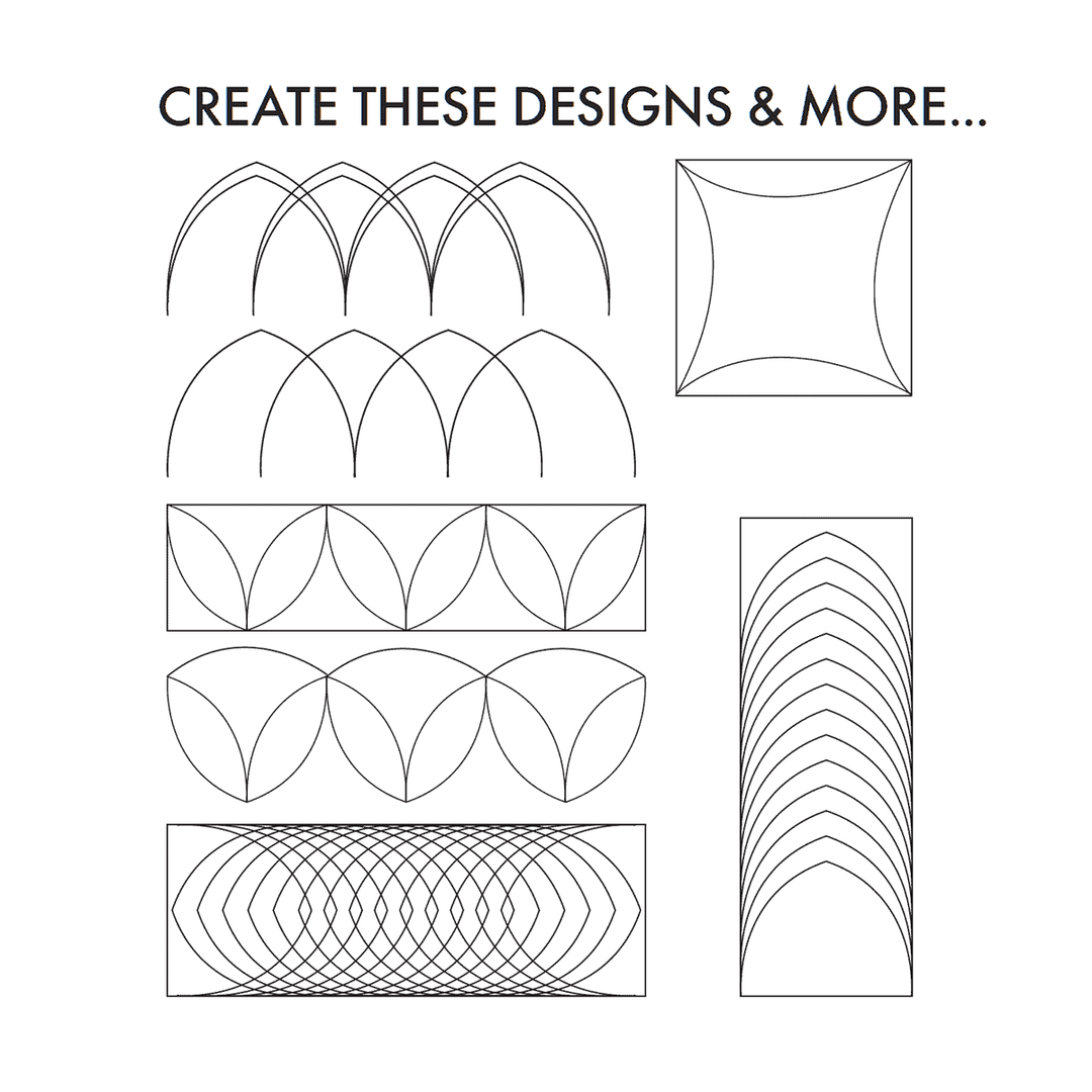 Creative Grids Rulerwork Lineal - Archie