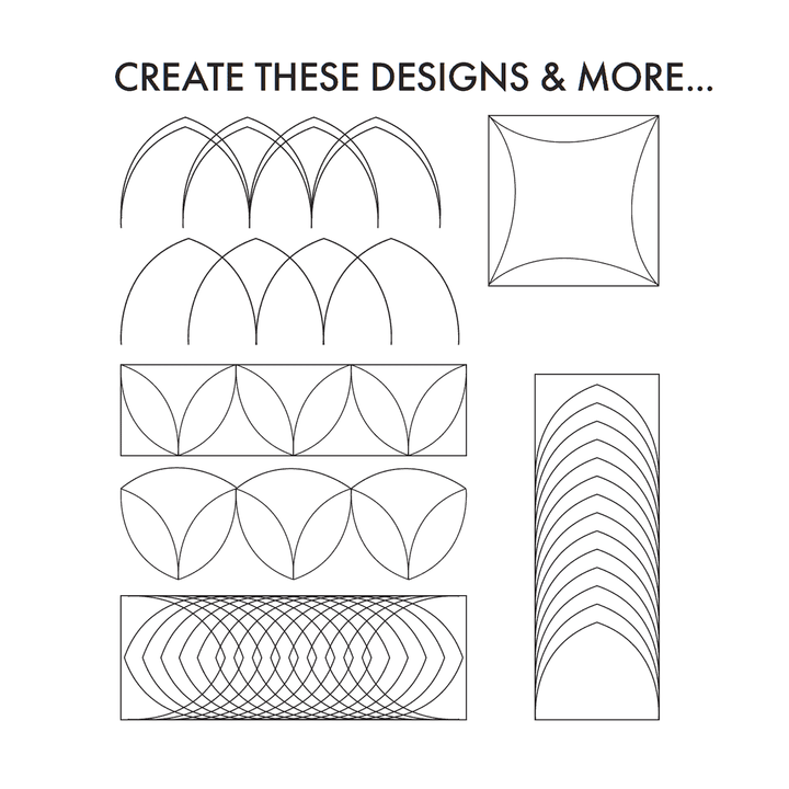 Creative Grids Rulerwork Lineal - Archie