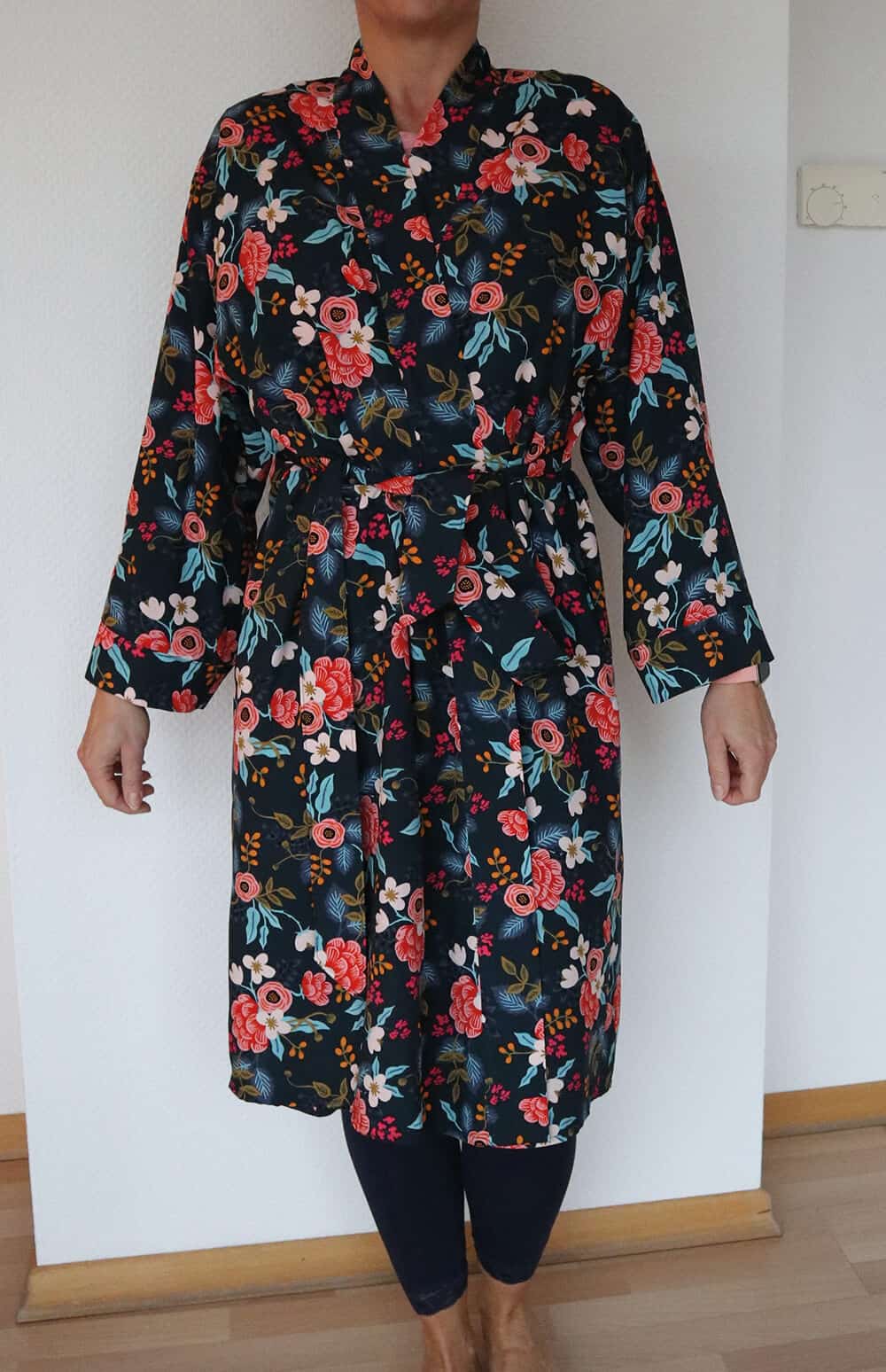 Damen Bademantel Amelia - Komplett-Set Gr. 34-56, Rayon Ginko Grau extra lang