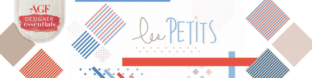 Art Gallery Fabrics - Amy Sinibaldi - Les Petits - Petits Strokes in Postal