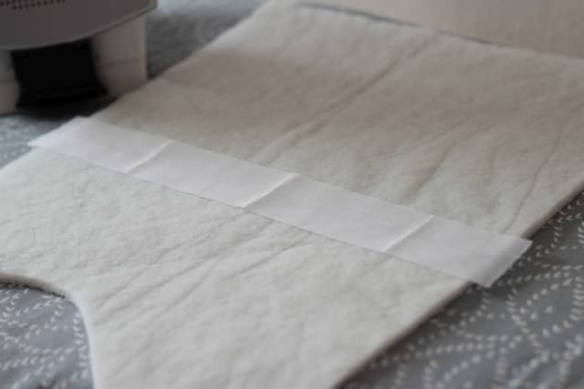 Batting Tape - Verbindungsvlies zum Aufbrauchen von Vliesresten 5cm x 27 Meter-Rolle