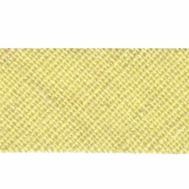 Chenille Schrägband 5/8 Inch in Pale Yellow