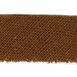 Chenille Schrägband 5/8 Inch in Zimt
