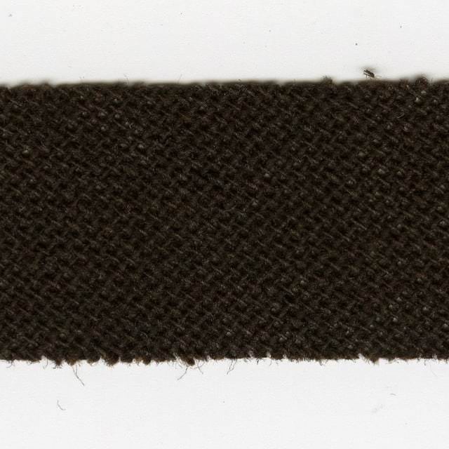 Chenille Schrägband 5/8 Inch in Chocolate
