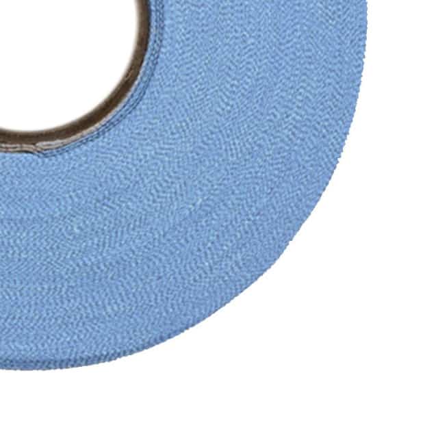 Chenille Schrägband 5/8 Inch in Azure Blue
