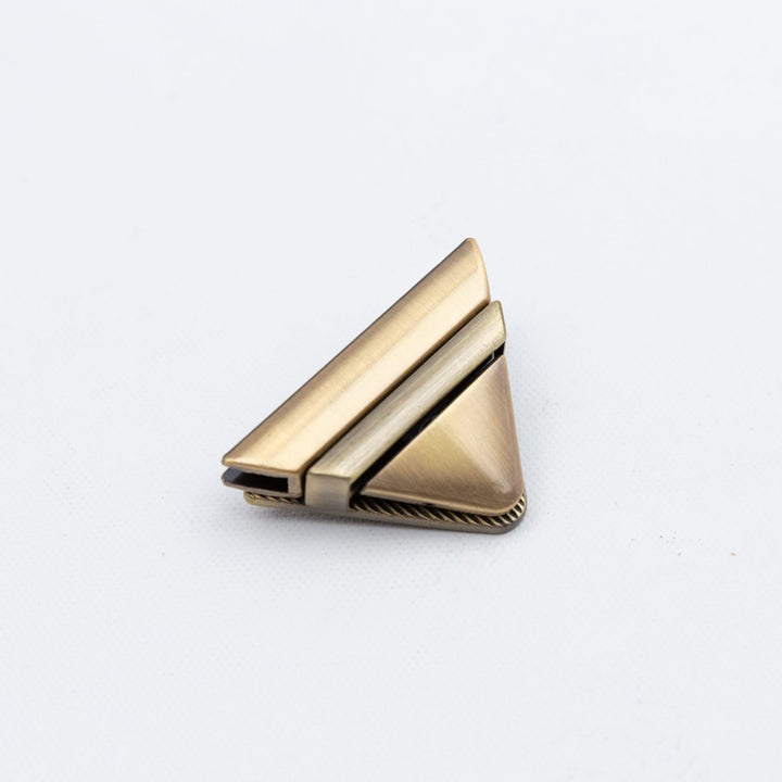 Steckschloss "Bermuda" in Antique Brass (46mm breit)