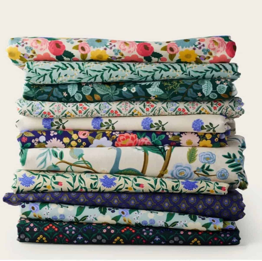 Rifle Paper Co. - Vintage Garden - Peacock - Hunter Metallic