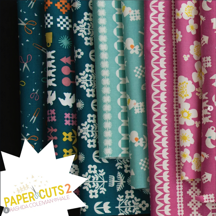 Ruby Star Society - Rashida Coleman Hale - Paper Cuts 2 - Peg Board in Peach Puff