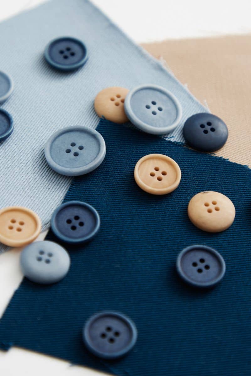 Mind the Maker - Blaze Corozo Button 15mm in Olive Green