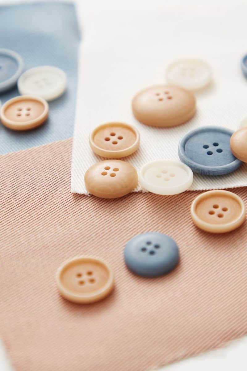Mind the Maker - Blaze Corozo Button 15mm in Olive Green