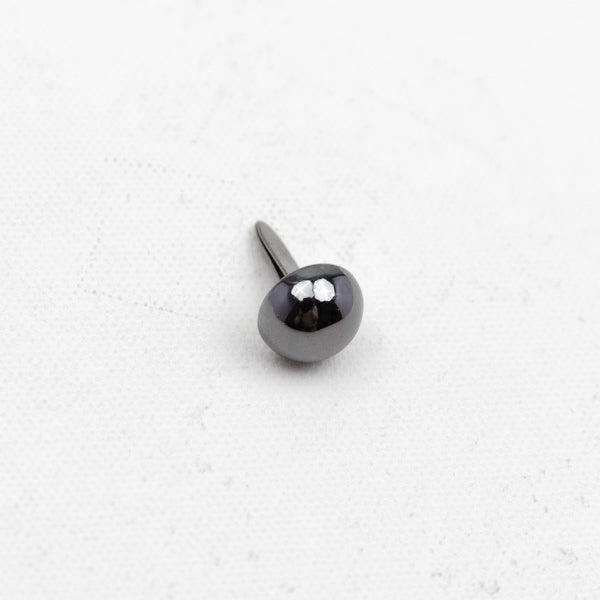 Taschenfüße Bodennägel in Gunmetal (1 Stück)