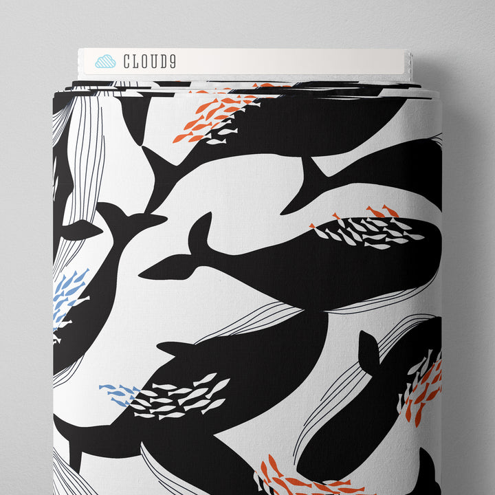 Cloud9 - Ophelia Pang - Canvas Collective - Happy Whales (Bio-Canvas)