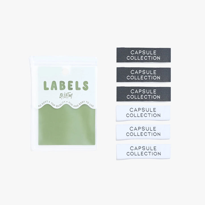 Webetiketten von Kylie and the Machine: Capsule Collection (6 Stück)