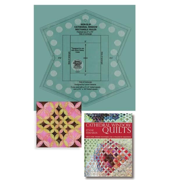 Creative Grids Lineal -  Non-Slip - Cathedral Window