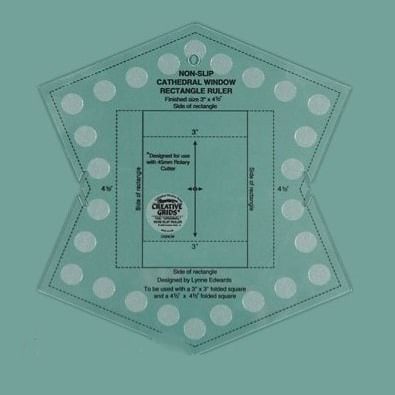 Creative Grids Lineal -  Non-Slip - Cathedral Window