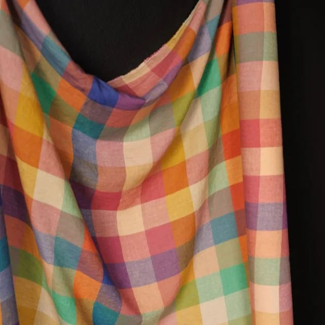 Merchant &amp;amp; Mills Leinen "Teacup Check"