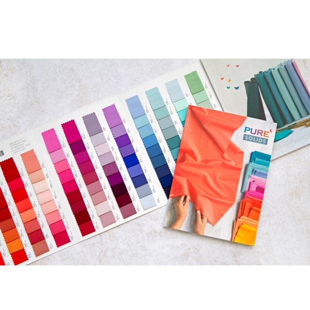 Art Gallery Pure Solids Farbkarte - 203 Farben (NEU 2024)