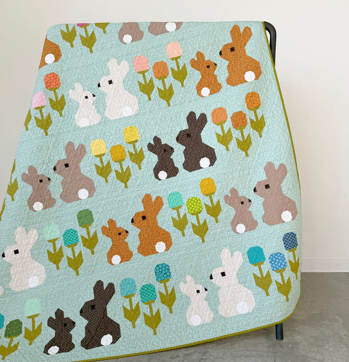 Schnittmuster Quilt - "Cottontails" von Elizabeth Hartman (Englisch)