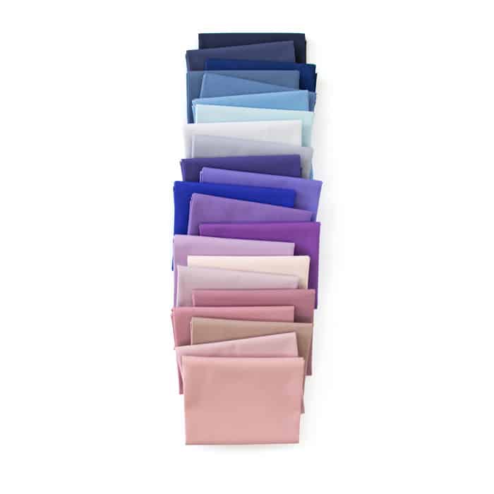 Art Gallery Pure Solids Fat Quarter Bundle No. 6 Crystallizing Edition