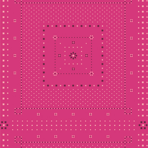 Art Gallery - The Cur8tor - Bohemia - Handkerchief Fuchsia