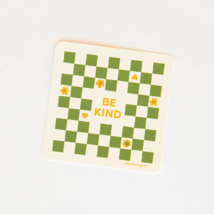 Sticker von Sarah Hearts: Be Kind